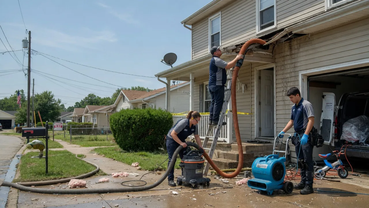 Water Damage Restoration in Metamora, IL near me